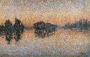Paul Signac sunset herblay France oil painting artist